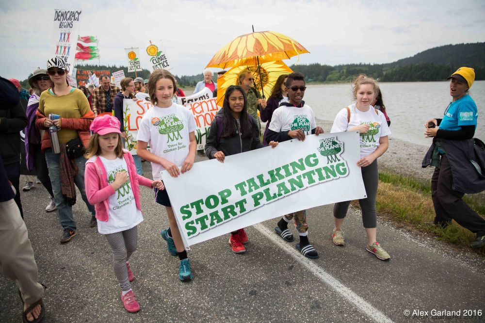 les jeunes et plant for the planet